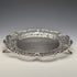1905年 英国アンティーク 純銀製 ピアス装飾サルヴァ 直径26cm 484g William Mammatt